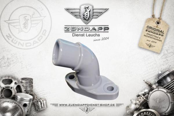 Zündapp Ansaugstutzen ZD 40, ZE 40, ZS 25, ZL 25, ZX 25, X 25 – BING 15 mm / Mikuni VM13 – 278-04.114 - geglättet !